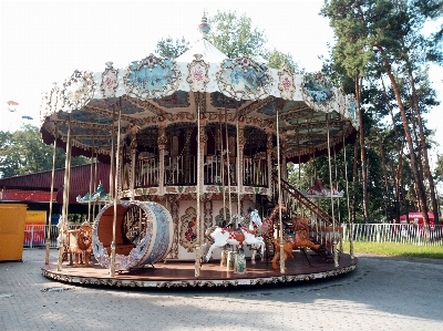 Park carousel amusement cabin Photo