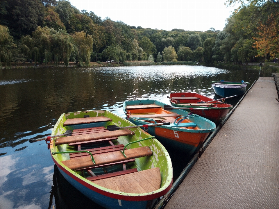 Park boat lake river