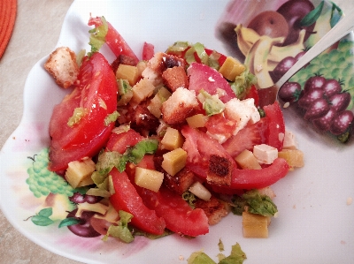 Food salad bowl dish Photo