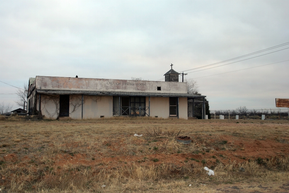 Abandoned church midland texas