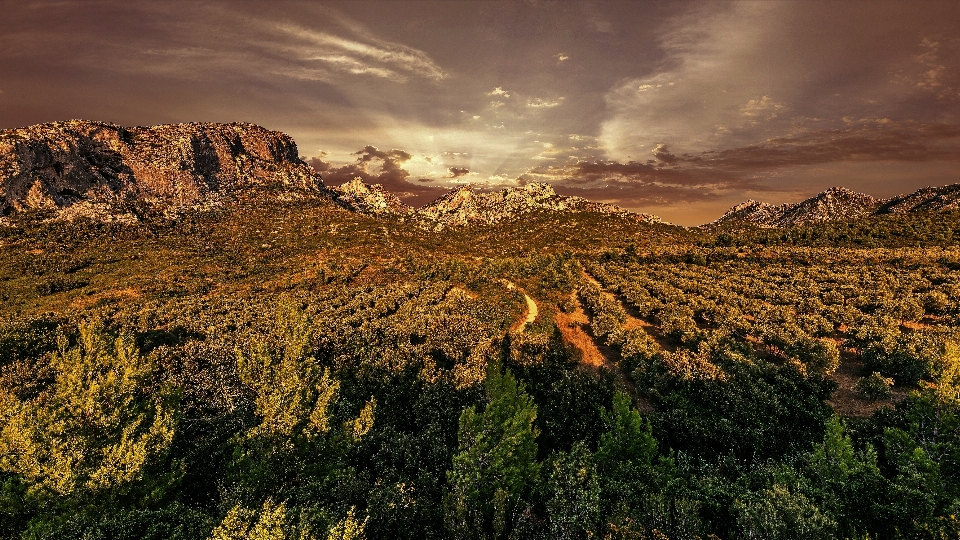 Provence nature natural landscape sky