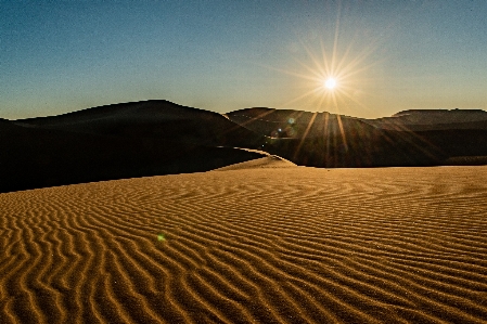 Peru travel desert dunes Photo