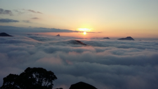 Sky clouds nature mountains Photo