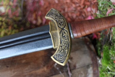 Sword dane axe blade scabbard Photo