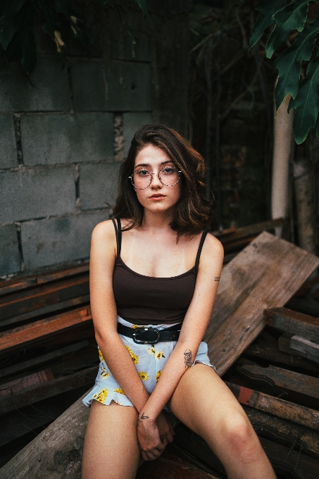 Face photograph sitting beauty