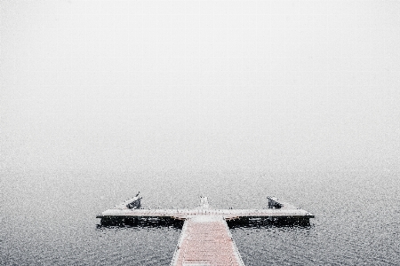 Foto Agua blanco fenómeno atmosférico
 niebla