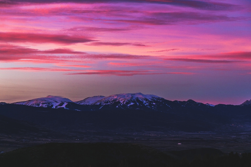 Sky mountainous landforms mountain cloud