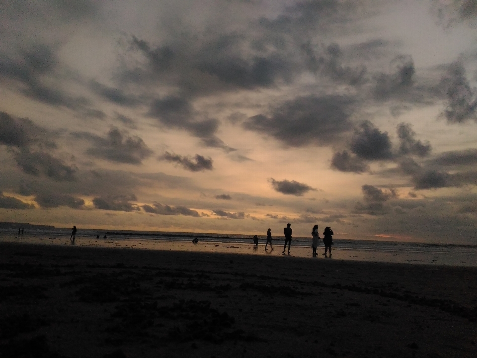 Ciel horizon nuage mer