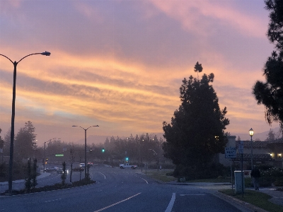 Sun sky cloud road Photo