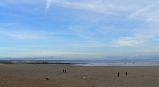 Sandy bay wales sky beach Photo