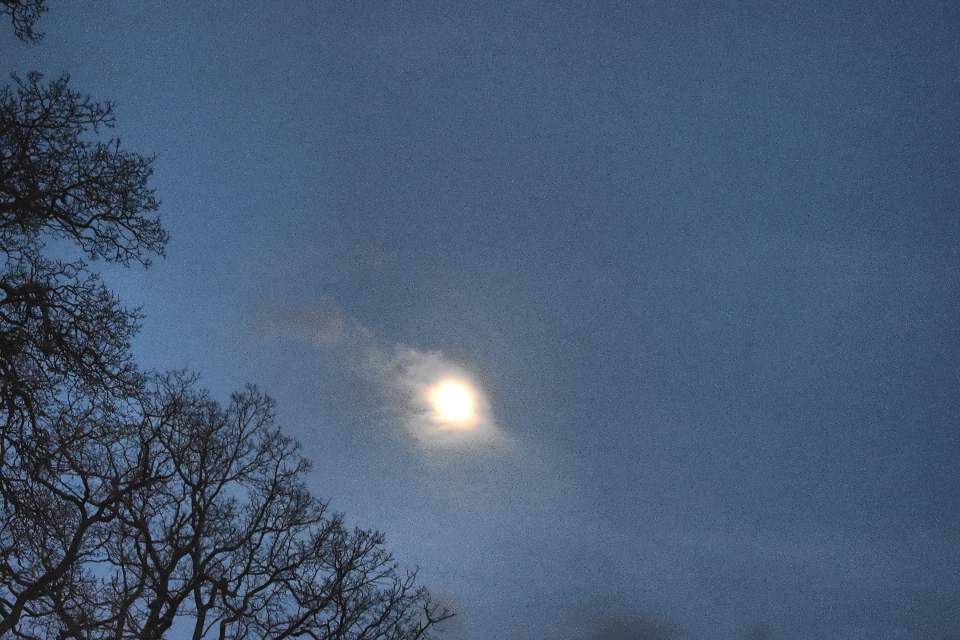 Noite céu inglaterra reino unido