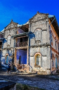 Historical tourism house building Photo