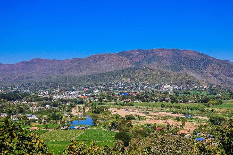 Forest destination village landscape mae hong son province