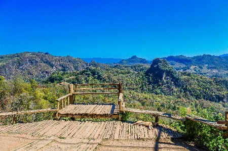 Lahu tribe forest mountains tourism Photo