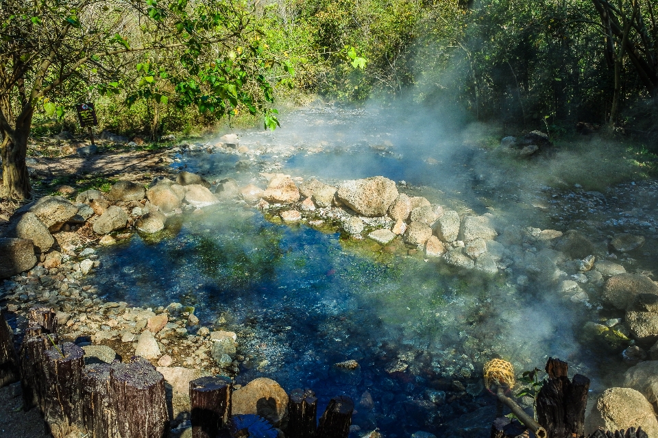 Brimstone fountain scenic spring