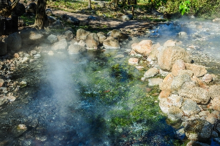 Brimstone fountain scenic spring Photo