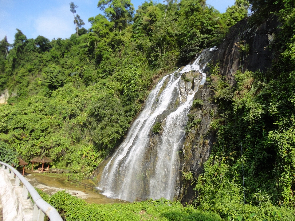 Nature waterfall water resources natural landscape