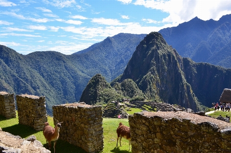 Nature mountainous landforms mountain natural landscape Photo