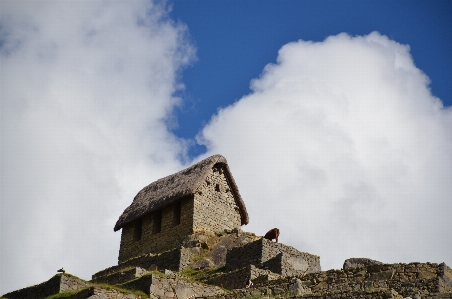 Nature sky cloud ruins Photo