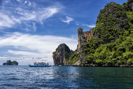 Thailand ocean tropics trees Photo