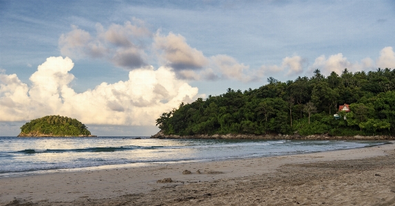 Thailand ocean tropics trees Photo