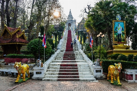 Religious hariphunchai destination tourism Photo