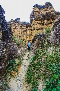 自然 山 rock 壁 写真