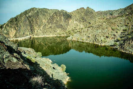 Mountain body of water tarn mountainous landforms Photo