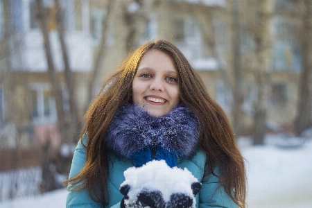 People russia winter fur Photo