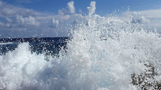 Nature wave water sky Photo