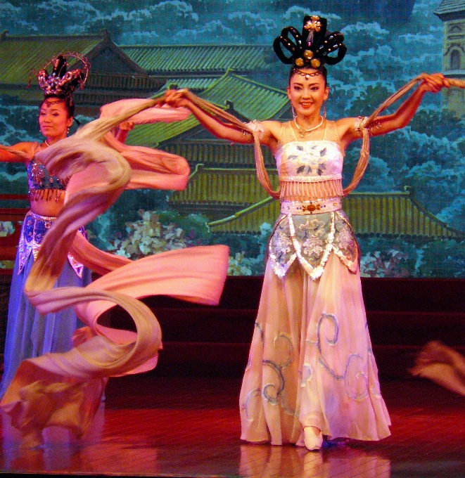 Danza cina ballerino arte performativa
