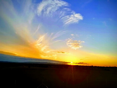 Sun sky horizon cloud Photo