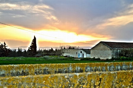 Sunset nature sky cloud Photo