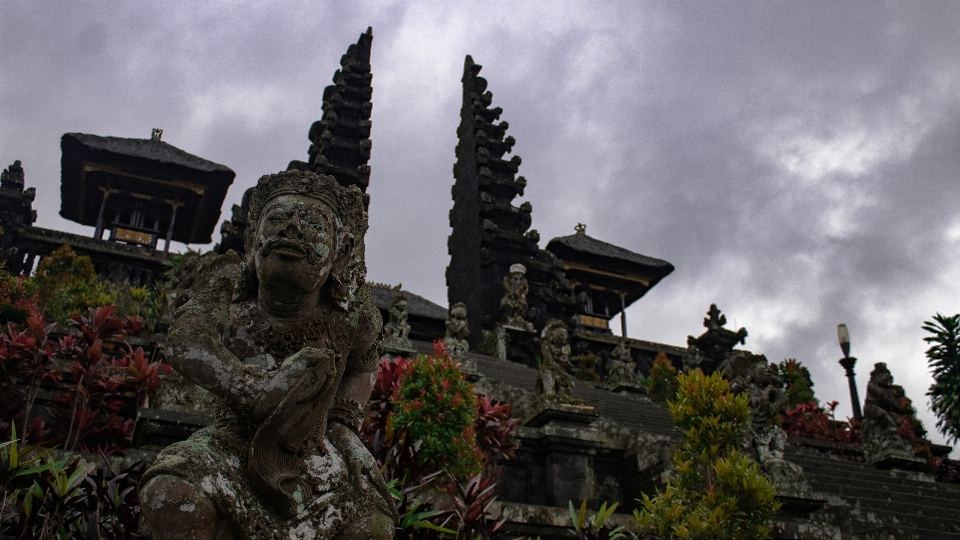 Temple sky cloud landscapes