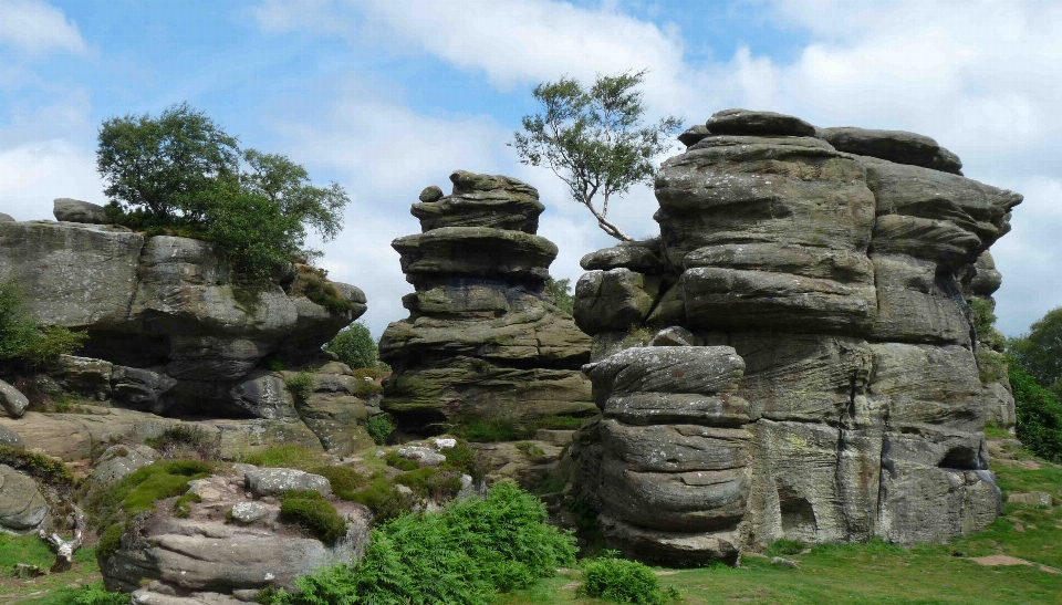 Naturaleza rock afloramiento
 bedrock