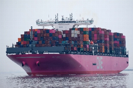 Ship container water transportation panamax Photo