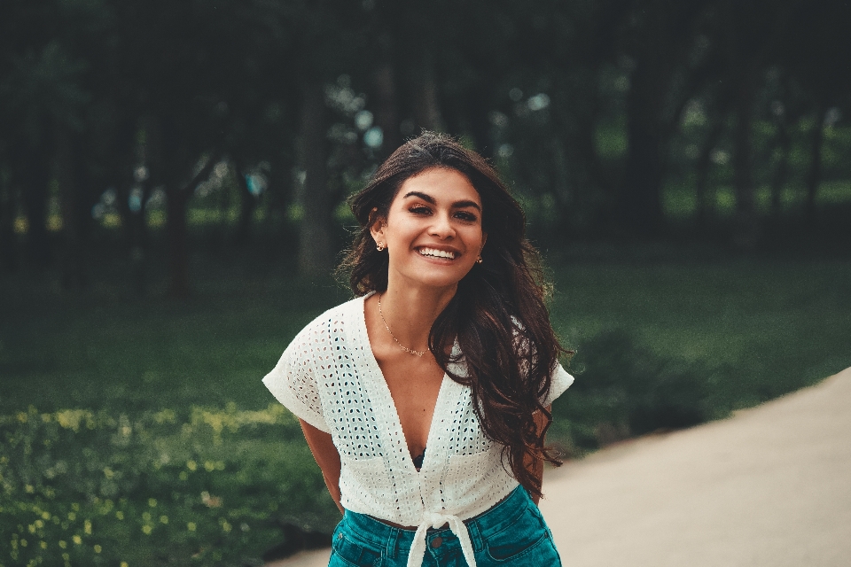 Girl hair face photograph