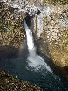 Nature waterfall water resources body of Photo