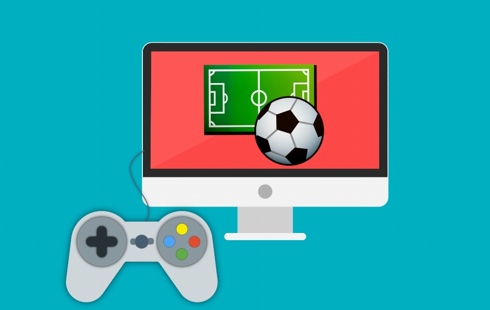 Joystick game gamepad football