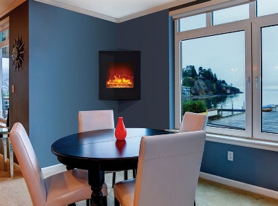 Electric fireplace room property Photo