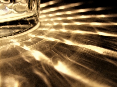 Glass light distortion reflex Photo