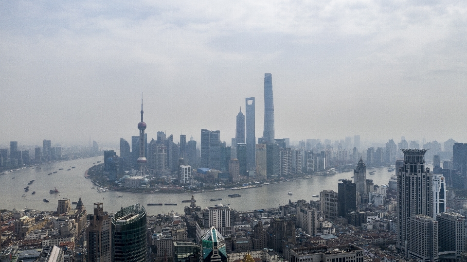 Shanghai obszar metropolitalny
 pejzaż miejski metropolia
