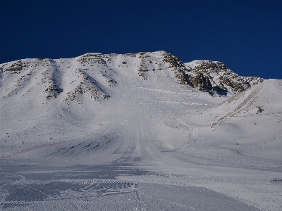 Nature mountainous landforms mountain snow Photo