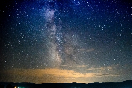 Milky way stars sky Photo