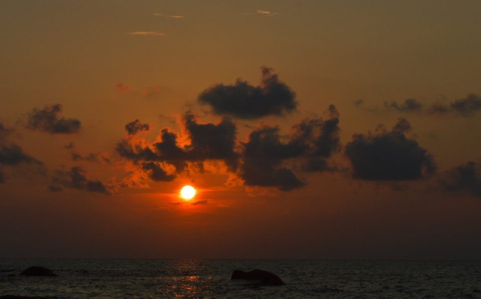 Sunset evening sky nature