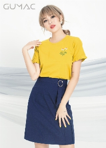 Fashion clothing waist yellow Photo