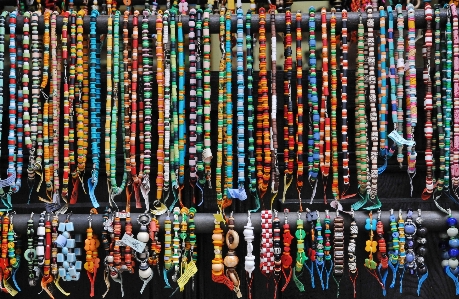 Beads strings necklaces bead Photo