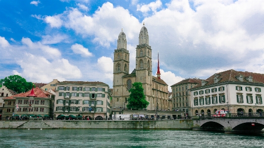 Switzerland geneva landmark building Photo