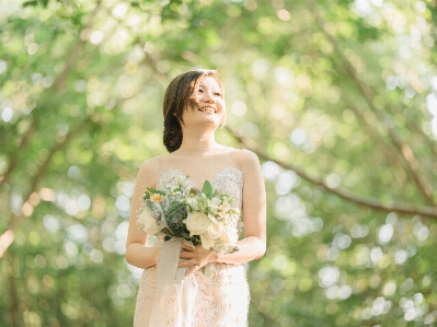 Woman people in nature photograph bride Photo