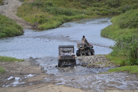 Atv off road camping mountain Photo